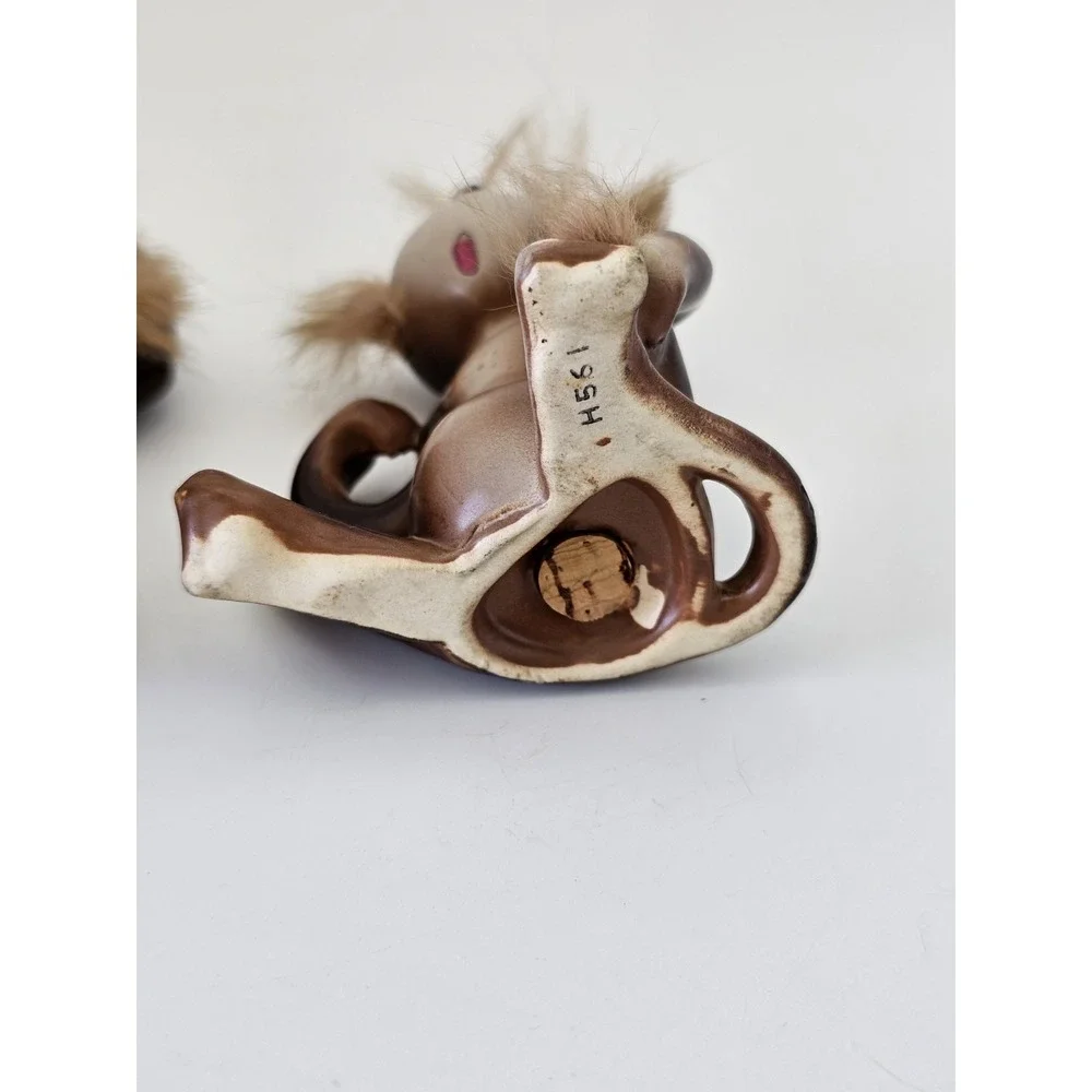 Vintage Norcrest Japan Monkey Salt & Pepper Shakers‎ Anthropomorphic H561 w/Tags